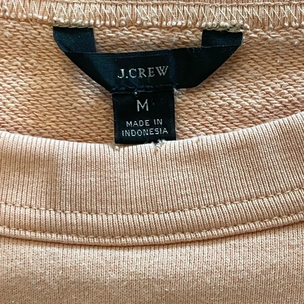 J. Crew Peach 'Cocoa Beach FL' Crewneck Sweatshirt